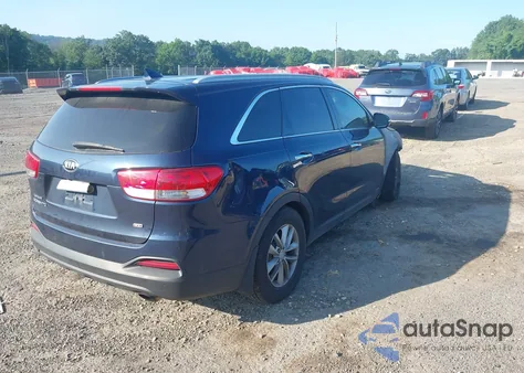 2018 Kia Sorento 2.4L Lx из США, поврежденный, VIN 5XYPGDA36JG349671